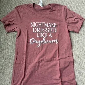 Taylor Swift Slogan Mauve T-Shirt